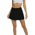thumbnail image 6 of Upgraded Women's High Waisted Tennis Skirt Golf Active Sport Running Skorts Skirts Ball Pockets,Pleated Tennis Skirt-Flowy Athletic Golf Skorts Activewear Running Workout Sports Skirt,, 6 of 9
