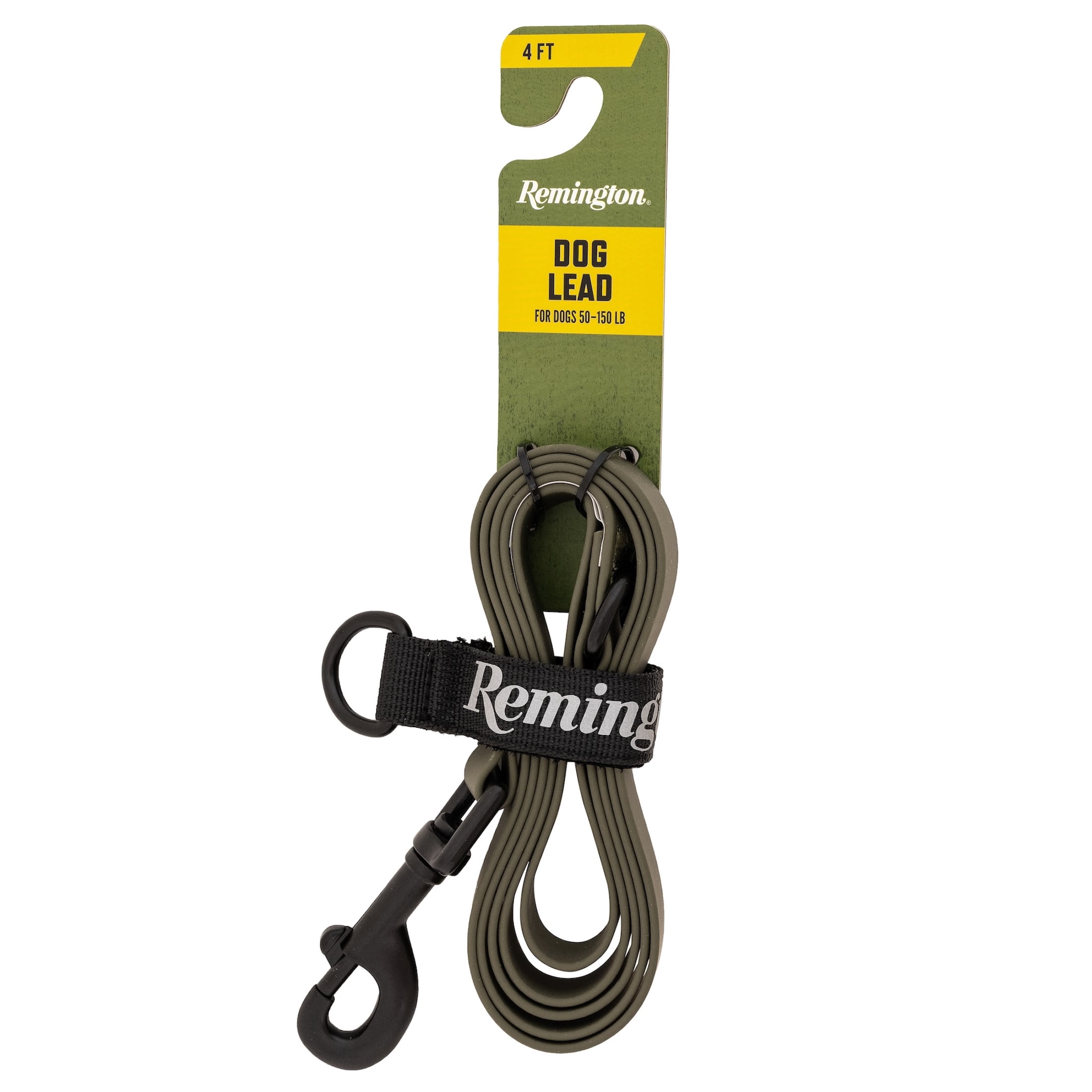 Remington Coated Dog Leash, Sage, 4ft