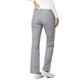 thumbnail image 2 of Adar Universal Scrubs For Women - Drawstring Straight Leg Scrub Pants - 510 - Silver Gray - XXS, 2 of 7
