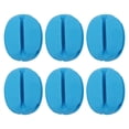 thumbnail image 2 of 6x bolas fijas para caña de pescar, Clips de goma para caña de pescar, accesorios de pesca portátiles Azul, 2 of 8