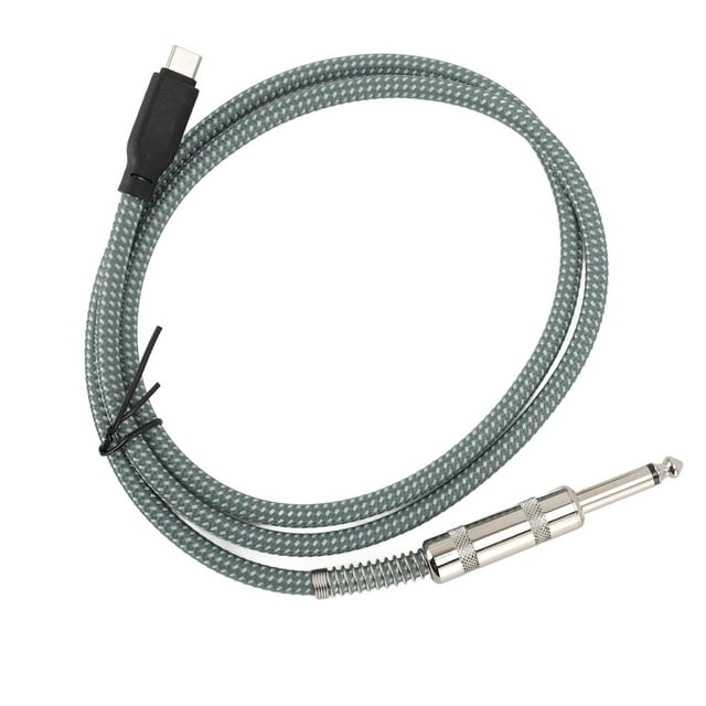 Cable de audio USB C A 1/4 de Pulgada, Cable de 1/4 de Pulgada A USB C Macho A Macho Estéreo de 6,35 mm A Tipo C Cable de Grabación de Audio Auxiliar Macho para