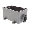 thumbnail image 2 of Cantex 5133464 PVC Electrical Box, 1-Gang, 2-Inlet, FSC, 3/4-Inch Hub, 2-3/8-Inch, 2 of 3