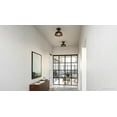 thumbnail image 2 of Luxury Modern Farmhouse Ceiling Light, 7''H x 10''W, Dark Bronze Finish, Athlone Collection, by Urban Ambiance, 2 of 8