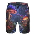 thumbnail image 3 of Fotbe Jungle Path Glowing Mushrooms Trajes de Baño Estampados para Hombre, Shorts de Verano de Secado Rápido, Ropa de Playa, Bañadores-Large, 3 of 6