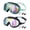 Aqua & Bright Silver, variant on 2-Pack Wide View Anti-Fog Swim Goggles, UV-Protected No-Leaking Swimming Glasses with Earplugs for Adults, Men, Women & Kids
