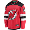 thumbnail image 3 of Timo Meier New Jersey Devils NHL Fanatics Breakaway Home Jersey, Small, 3 of 3