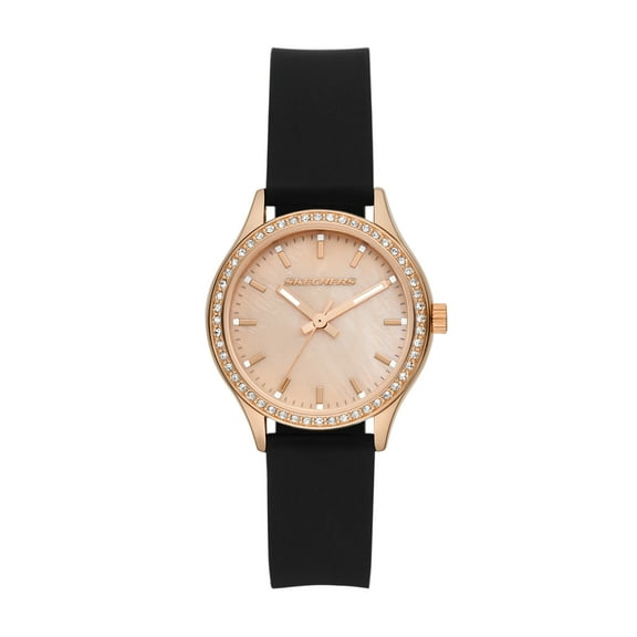 Skechers Women's Starline Three-Hand, Rose Gold-Tone Alloy Watch