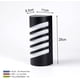 thumbnail image 4 of Aplique de pared para exteriores/interiores, moderno aplique LED de 12 W para exteriores, resistente al agua IP65, 1200 lm, 3000 K, lámpara de pared blanca cálida para jardín, terraza, patio, dormitorio, pasillo del hogar Deco JM, 4 of 5
