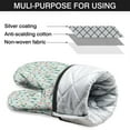 thumbnail image 7 of Cute Oven Mitts,Light Blue Christmas Tree Pattern Oven Mitt 2-Pack Set,Kitchen Gloves for Oven,Heat Resistant Oven Mitts 7.7"x12", 7 of 7