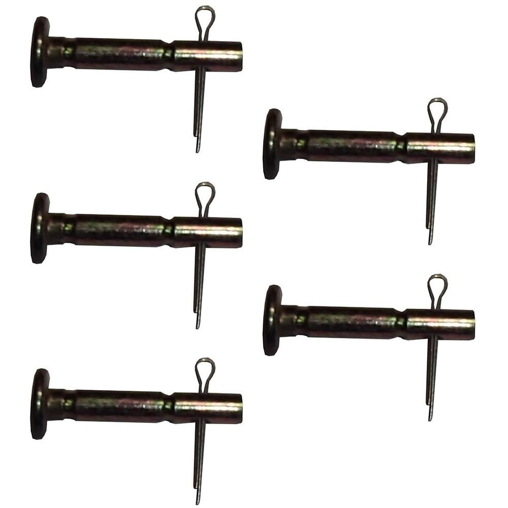 (5) New Aftermarket Replacement 15/8" x 1/4" Shear Pins w/ Cotter Pins