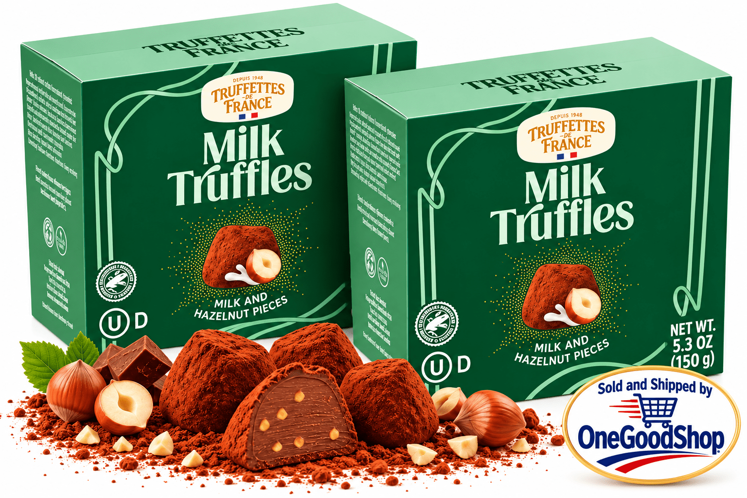 Truffettes De France Cocoa Truffles, 7 Ounce (Pack of 4) - Walmart.com