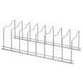 thumbnail image 2 of Sanno Pan and Pot Lid Organizer for Trays Cabinet Organizer, Lids Holder Rack, Kitchen Organizer for Plates, Cutting Boards Bakeware, Cooling, Silver, 2 of 7