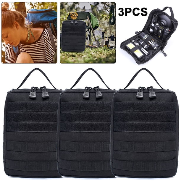 JShteea Almacenamiento 3 Piezas Gran Capacidad para GZ ML4 (negro)