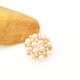 thumbnail image 3 of Sonducket Bufanda anillo perla diseño Simple todo-fósforo flor Vintage moda decorativa joyería multiusos chal Pin regalo del Día de San Valentín Accesorios de disfraces Oro, 3 of 6