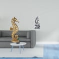 thumbnail image 2 of Figura de resina de mesa, estatua dorada, adorno decorativo para oficina, dormitorio, sala de estar, armario, chimenea, colección budista Feng Shui, r, 2 of 8