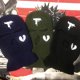 thumbnail image 5 of Gorro de 3 agujeros con diseño de corazón roto, pasamontañas para Año Nuevo, 5 of 5