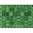 thumbnail image 1 of Ahgly Company Indoor Rectangle Persian Emerald Green Traditional Area Rugs, 3' x 5', 1 of 4