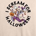 thumbnail image 3 of Mickey & Friends - I Scream For Halloween - Women's Lightweight French Terry Long Sleeve Shirt, 3 of 5
