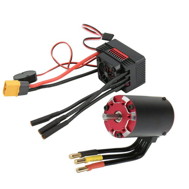 Esc And Motor Combo 4 Pole Rotor Overheating Protection 3660 Brushless