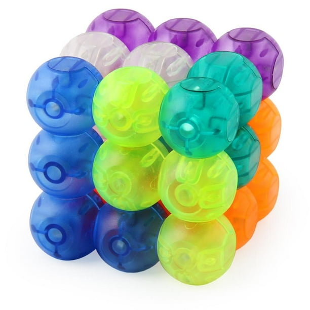 Magnetic Balls Building Blocks Diy Magnetic Sphere Balls Magnetic Balls Building Blocks DIY Magnetic Sphere Balls With 54Pcs Shape Cards Stress Relief Toy For Kids Adults Walmart