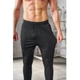 thumbnail image 3 of sogami Men's Joggers with Zipper Pockets Elastic Waist Sweatpants Athletic Pants for Jogging,Running, 3 of 8