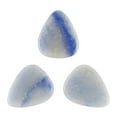 thumbnail image 3 of Exotic Plectrums - Blue Aventurine Stone Guitar Or Bass Pick - 3.0 mm Ultra Heavy Gauge - 351 Shape - Specialty Handmade Gemstone Exotic Plectrum - 6 Pack, 3 of 7