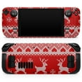 thumbnail image 2 of Design Skinz - Compatible with Steam Deck - Skin Decal Protective Scratch-Resistant Removable Vinyl Wrap Cover - Knitted Ugly Christmas Sweater V5, 2 of 5