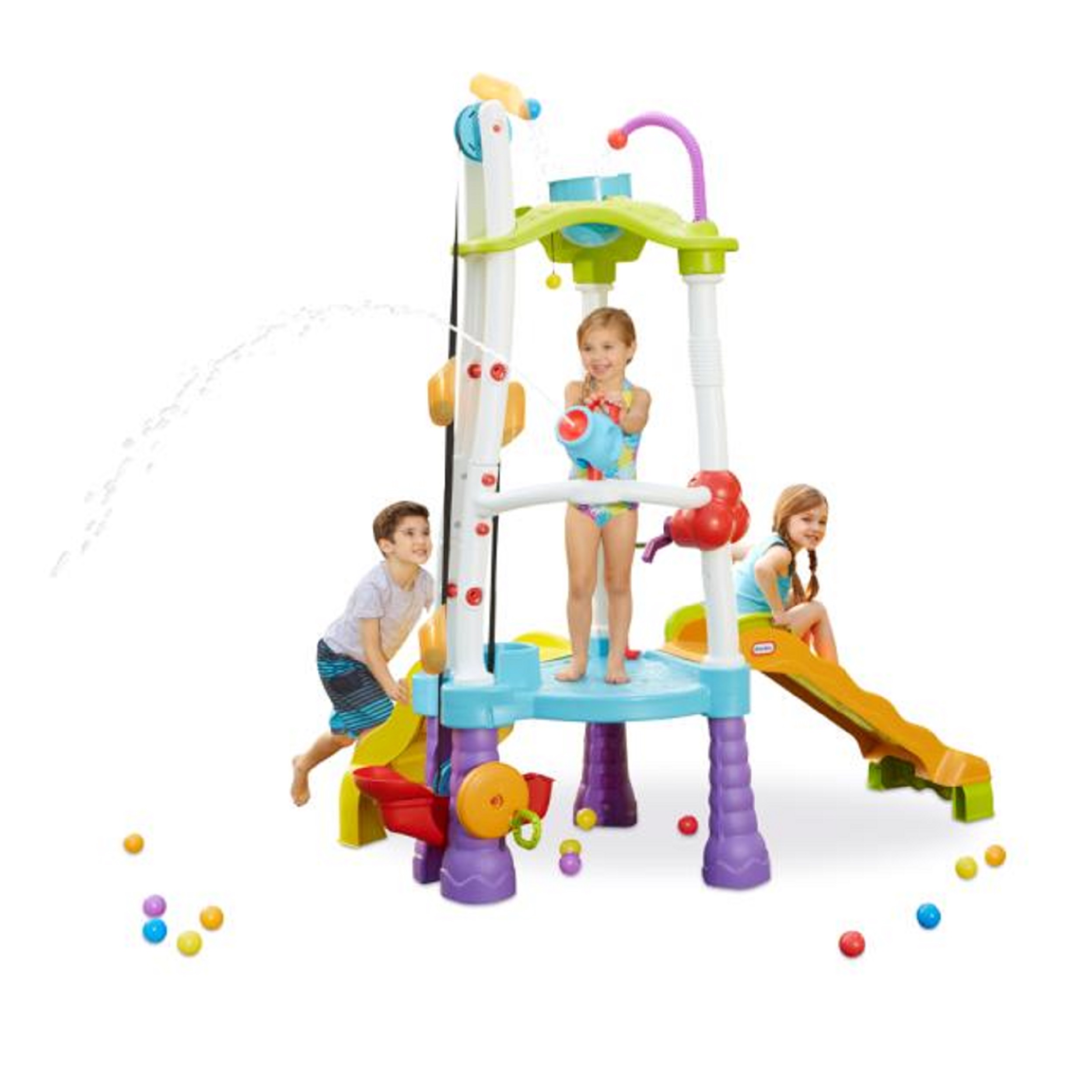 Little Tikes Fun Zone Kids Tumblin’ Indoor/Outdoor Tower Climber