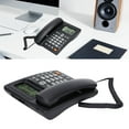 thumbnail image 4 of Home Corded Telephone, Corded Phone Noise Reduction Dual Interface Caller ID Display  For Home For Office For Hotel, 4 of 8
