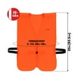 thumbnail image 5 of Allen Company Adult Hunting Safety Vest - Adjustable Breathable Design - Blaze Orange Allen Company Adult Hunting Safety Vest Adjustable Blaze Orange, 5 of 12