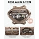 thumbnail image 4 of Bolso de mano LOVEVOOK Puffer resistente al agua 23L/26L para mujer, 4 of 8