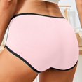 thumbnail image 5 of Long Underwear Women Womens Solid Color Underwear Breathable Sports Boy Shorts Underwear Briefs Butt Lifting Panties XXL, 5 of 7
