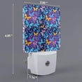 thumbnail image 2 of Sikiie Butterflies Of The Starry Sky Led Night Light, Warm White,Cool White Lights for Bathroom,Hallway,Bedroom, Kids Room-EU, 2 of 7