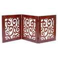 thumbnail image 3 of Barrière pour Animaux en Bois Ajustable et Roulée en 3 Sections, 3 of 4