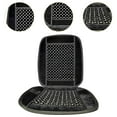 thumbnail image 6 of Kuntesetty Generic Wood Bead Car Seats Cover Cooling Cushion Summer Office Vehicle Supplies Black, 6 of 9