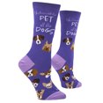 thumbnail image 5 of Cool Socks Pet All The Dogs Fun Print Novelty Crew Socks for Women, Size 5-10, 5 of 6