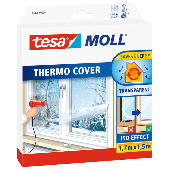 tesa Clear tesamoll Thermal Window Cover | 1.7m x 1.5m