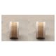 thumbnail image 1 of Injueey Rollo de cinta artesanal de arpillera natural hermosa de 2M con manualidades de boda de encaje blanco 11 tipos No.07 2piezas, 1 of 5