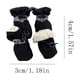 thumbnail image 3 of Zapatos de Invierno para Perros con Forro Polar: Botas Reflectantes para Perros con Cordón para Un Ajuste Seguro y Suelas Antideslizantes para Paseos Al Aire Libre., 3 of 5