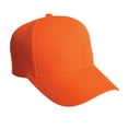 thumbnail image 3 of Port Authority Solid Enhanced Visibility Cap-One Size (Safety Orange), 3 of 4