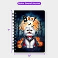 thumbnail image 5 of Happy Halloween Vampire Persian BOO with Pumpkins Fun and Spooky Spiral Bound Journal Cat Lover Kitten Owner Gifts 5x7in Spiral Notebook - 00018, 5 of 5