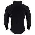thumbnail image 6 of Vetsdori Mens Long Sleeve T-Shirts Linen Winter Button down Outdoor Pocket Casual Plain Stand-up collar Tops for Men Trendy, 6 of 9