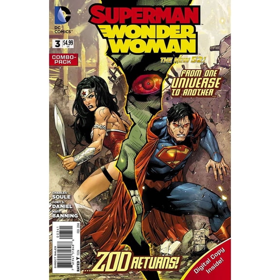 Superman/Wonder Woman #3C VF ; DC Comic Book