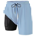 thumbnail image 5 of FUZHIQ Men's Board Shorts Longer Length Retro Athletic Solid Color Quick Dry Beach Swimming Shorts with Compression Liner Upf 50+ Sun Protection Beach Shorts Bathing Suits,M, 5 of 5