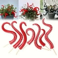 thumbnail image 4 of SXcggal Stakes Set Of 7 Sea Resin Luminescent Decorative Stakes Stakes For Planter Pots Practical Basic Rattan Clip For Garden, 4 of 5