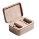 thumbnail image 2 of Caja organizadora de doble capa perfecl contenedor de joyería ligero CAFÉ, 2 of 7