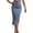 Blue, variant on RYKJLWY Maxi Skirts for Women Women's Retro Button Irregular Split Denim High Waist Denim Long Skirt Bohemian Clothes for Women (Blue,Xs)