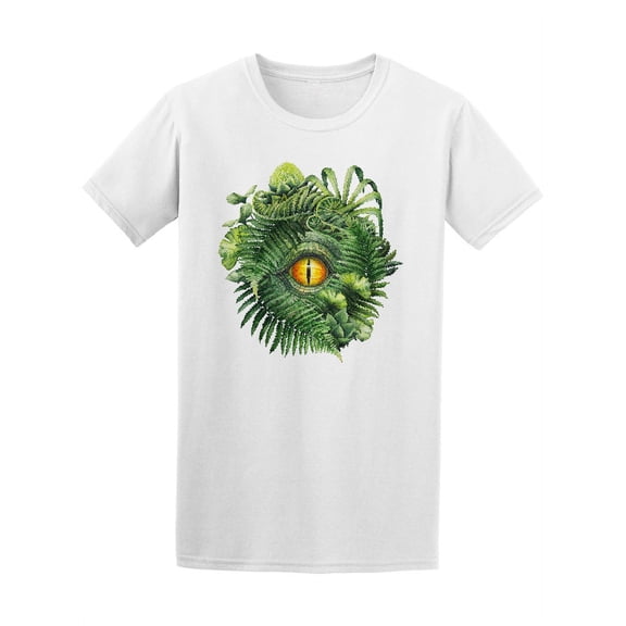 Watercolor Dinosaur Eye Tee Men's - Men T-Shirt, Medium