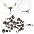 thumbnail image 3 of koolsoo 10 Pcs Connecteurs Pivotants pour Pêche à la Carpe, Usage Intensif, 3 of 9