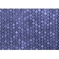thumbnail image 1 of Ahgly Company Indoor Rectangle Abstract Blue Modern Area Rugs, 5' x 7', 1 of 4